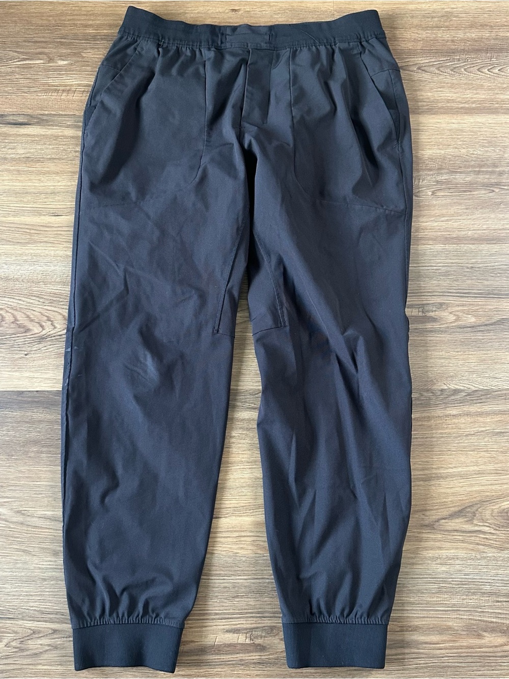 Lululemon ABC Jogger 33 Mens Black Athletic Performance Pants Warpstreme Large*